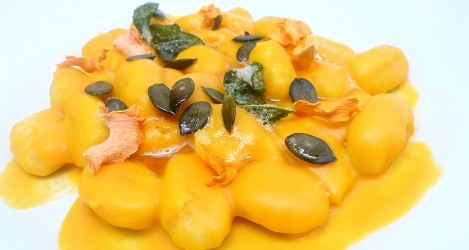 bal kabaği kremali gnocchi