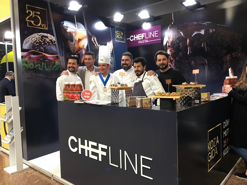 İstanbul Culinary Cup 2019'da sektörle bir araya geldik.